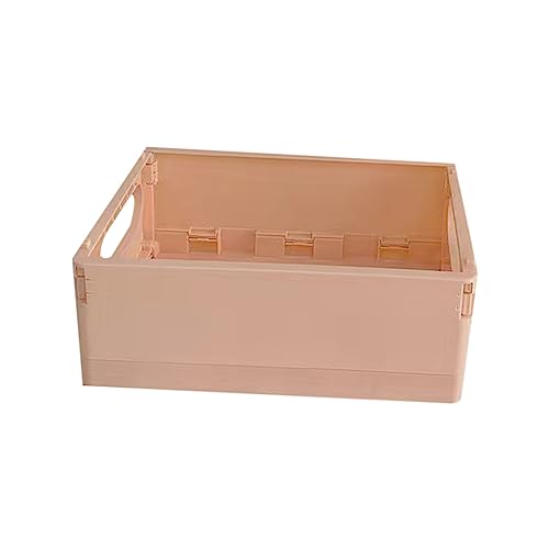 ARTIBETTER Faltbarer Aufbewahrungskorb aus Organizer für Schreibtisch und Bücher Stapelbar für Büro Schlafzimmer und Wohnräume Groß Hellrosa ARTIBETTER Faltbarer Aufbewahrungskorb aus Organizer für Schreibtisch und Bücher Stapelbar für Büro Schlafzimmer und Wohnräume Groß Hellrosa von Artibetter