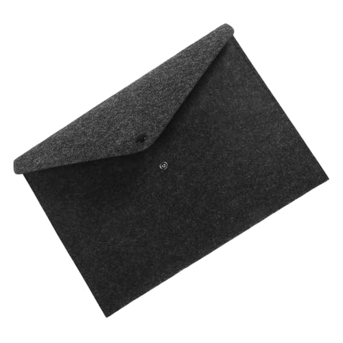 ARTIBETTER Filz Dokumententasche mit Knopfverschluss Großer Letter Briefcase Organizer Leichter Wollfilz Aktenordner für Büro Schule Business und Reise Stilvolle Mappe in ARTIBETTER Filz Dokumententasche mit Knopfverschluss Großer Letter Briefcase Organizer Leichter Wollfilz Aktenordner für Büro Schule Business und Reise Stilvolle Mappe in von Artibetter