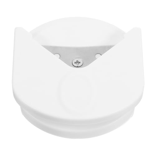 ARTIBETTER Foto-Filetschneider runder Eckschneider Papierrundschneider Karteneckenschneider Eckenstanzer runder Ecklocher Papierschneider mit runder Kante Papier runder Metall und Bauch Weiß von Artibetter