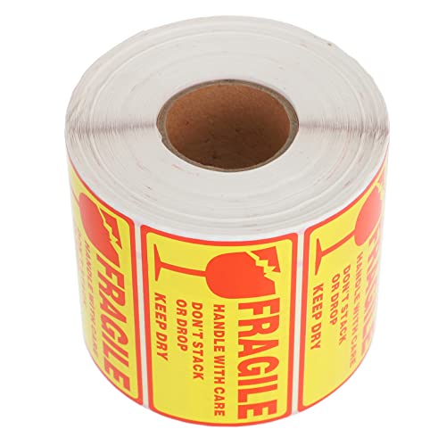 ARTIBETTER Fragile Warning Sticker Pack Selbstklebend Versandetiketten Rot Gelb Verpackungsaufkleber für Zerbrechliche Pakete und Vorsicht Beim Transport ARTIBETTER Fragile Warning Sticker Pack Selbstklebend Versandetiketten Rot Gelb Verpackungsaufkleber für Zerbrechliche Pakete und Vorsicht Beim Transport von Artibetter