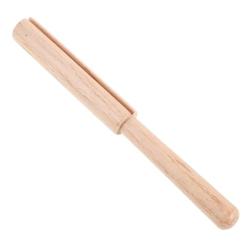 ARTIBETTER Garnschneidestab Teppich Nähen häkeln Handwerk Cutter Stich werkzeug Garnzubehör Strickgarnschneider Garnfadenschneiderstange für Garn hölzern Khaki von Artibetter