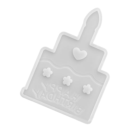 ARTIBETTER Geburtstagstorten Silikonform Cake Dekorationsform für Epoxidharz Seife Kerzen DIY Basteln Antihaft Präzise Abformung Vielseitig Einsetzbar für Wachs und Kunsthandwerk von Artibetter