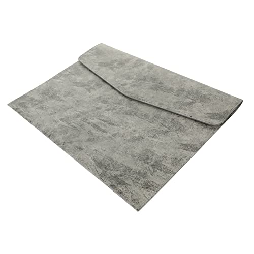 ARTIBETTER Geschäftsdatei Dokumentenmappen Papier-Organizer-Ordner Dokumentinhaber dokumentieren schnappen Aktenhalter im Büro Office-Dateiordner Dokument Organizer Ordner PU-Kunstleder Grau ARTIBETTER Geschäftsdatei Dokumentenmappen Papier-Organizer-Ordner Dokumentinhaber dokumentieren schnappen Aktenhalter im Büro Office-Dateiordner Dokument Organizer Ordner PU-Kunstleder Grau von Artibetter