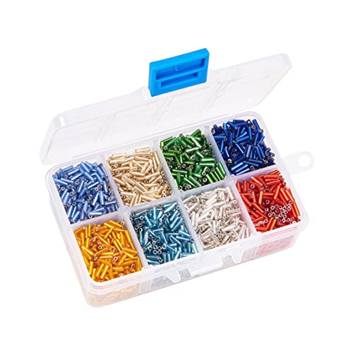 ARTIBETTER Glasperlen In Box Glasperlen Für DIY Röhrenglasperlen ARTIBETTER Glasperlen In Box Glasperlen Für DIY Röhrenglasperlen von Artibetter