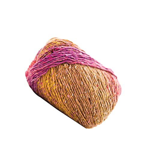 ARTIBETTER Gradientenwolle häkeln Strickgarn Hände gestrickte Wolle Grobes Garn zum Handstricken vielfältig Merino gehäkelte Schallinie Häkelgarn Farbverlauf buntes Garn von Artibetter