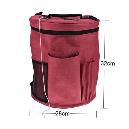 ARTIBETTER Große Stricktasche Hochwertigem Material Aufbewahrung für Garn Häkelnadeln und Zubehör für Strickende und Häkelnde Projekte Schützt Wolle und Verhindert Verwicklungen ARTIBETTER Große Stricktasche Hochwertigem Material Aufbewahrung für Garn Häkelnadeln und Zubehör für Strickende und Häkelnde Projekte Schützt Wolle und Verhindert Verwicklungen von Artibetter
