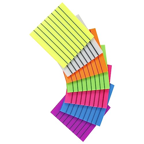 ARTIBETTER Halbdurchsichtigen Memo Pads Multifunktionale Haftnotizen für Büro und Zuhause Farbige Notizen von Artibetter