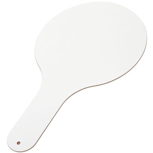 ARTIBETTER Handheld Whiteboard mit Griff Doppelseitiges Beschreibbares Zeichenbrett für Lösung für Schulbedarf für Schnelle Antworten und Teilnahme von Artibetter