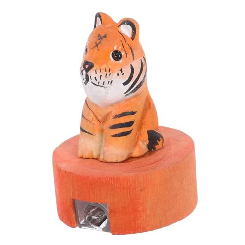 ARTIBETTER Handlicher Holz-bleistiftspitzer Tigerform Schulbedarf Präzise Schärfen Tragbar Robust Für Zuhause Reise Schreibtischspaß von Artibetter