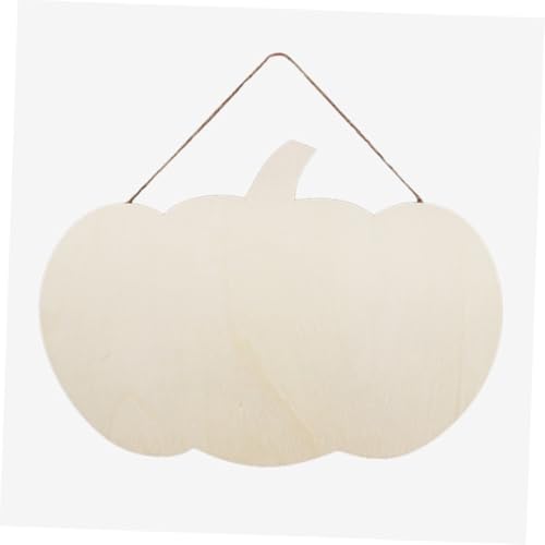 ARTIBETTER Holzanhänger Kürbisform Diy Hängendes Zeichenbrett aus Holz Glatte Oberfläche zum Bemalen und Beschriften Vielseitiges Message Board für Zuhause Cafés Bars und Geschäfte von Artibetter