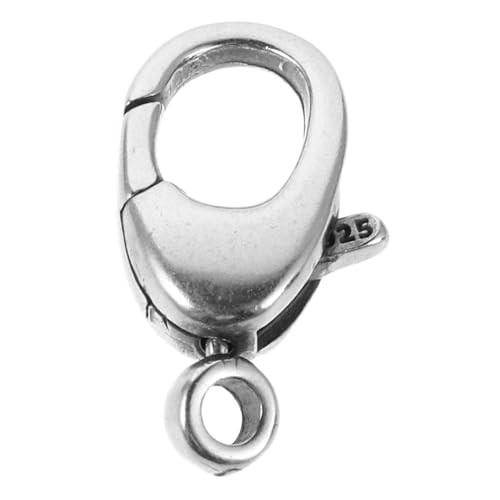 ARTIBETTER Hummerschere Karabinerverschluss Aus Metall Sprungringe Für Ohrringe Karabinerverschlüsse Für Schmuck Halskette Schmuck Erkenntnisse Hummerverschlusszauber Für Armbänder Silber ARTIBETTER Hummerschere Karabinerverschluss Aus Metall Sprungringe Für Ohrringe Karabinerverschlüsse Für Schmuck Halskette Schmuck Erkenntnisse Hummerverschlusszauber Für Armbänder Silber von Artibetter