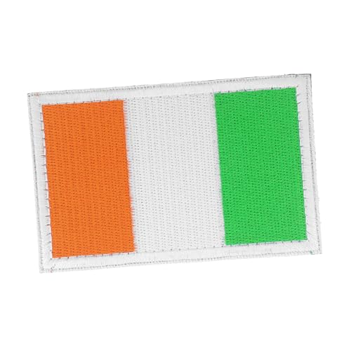 ARTIBETTER Jacke-aufkleber-patch Dekorativer Flaggenaufnäher Jackenflicken Für Herren Aufnäher Für Schuluniformen Tiere Gestickte Aufnäher Flicken Für Kleidung Irland-flaggen-pins Nylon von Artibetter