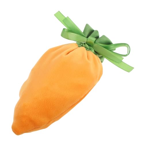 ARTIBETTER Karottenbündeltasche Leckerlibeutel mit Kordelzug Verpackungsbeutel für Ostersüßigkeiten Wiederverwendbare Ostertaschen osterkörbchen taschen Samtstoff Orange ARTIBETTER Karottenbündeltasche Leckerlibeutel mit Kordelzug Verpackungsbeutel für Ostersüßigkeiten Wiederverwendbare Ostertaschen osterkörbchen taschen Samtstoff Orange von Artibetter