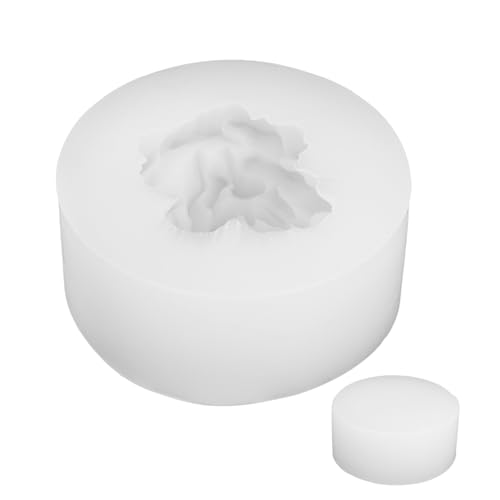 ARTIBETTER Kerzenform Wachsschmelzformen Blumensilikon -Süßigkeitenformen Blumenharzformen Silikon Gießform für Kerzen aus Epoxid Silikon -Karnationsblume -Epoxidform Kieselgel Weiß von Artibetter