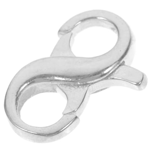 ARTIBETTER Kettenverschluss Doppelter Karabinerverschluss für Diy Schmuck Hochwertige Langlebige Verbindungselemente für Armbänder und Mehr für Schmuckprojekte von Artibetter