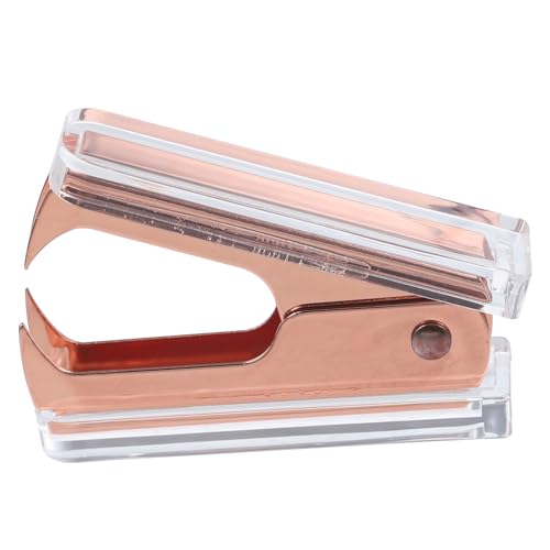 ARTIBETTER Klammerentferner Abzieher Schulbedarf Hefter Büro Heftklammer-Entfernungswerkzeug Werkzeug zum Abziehen von Nägeln Ergonomisches Werkzeug zum Entfernen von Abs Rose Gold von Artibetter