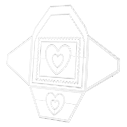 ARTIBETTER Kleine Herz Stanzform Kohlenstoffstahl Für DIY Karten Robuste Prägeschablone Für Papierprojekte Für Einladungen Und Bastelarbeiten von Artibetter