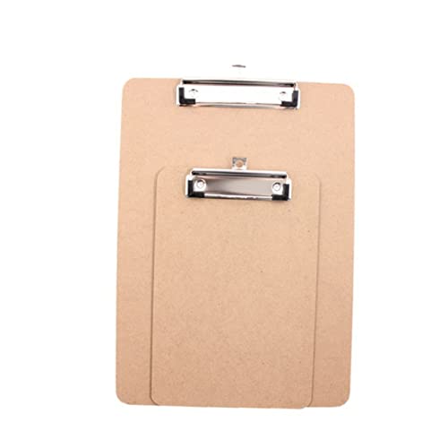 ARTIBETTER Klemmbrett aus Dickem Holz mit Glatter Oberfläche für Memo und Papierunterlagen Langlebig und Praktisch für Büro Schule und Industrie ARTIBETTER Klemmbrett aus Dickem Holz mit Glatter Oberfläche für Memo und Papierunterlagen Langlebig und Praktisch für Büro Schule und Industrie von Artibetter