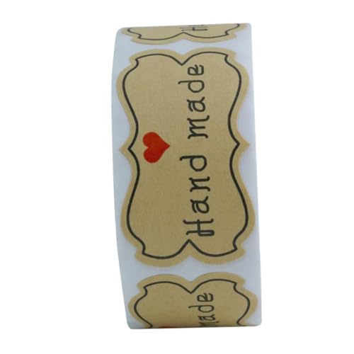 ARTIBETTER Kraftpapier Briefversiegelungsaufkleber Selbstklebend Handgemachte Alphabet Dichtungslabel für Geschenkverpackung Partydekoration Versand und DIY Verpackungsversiegelung ARTIBETTER Kraftpapier Briefversiegelungsaufkleber Selbstklebend Handgemachte Alphabet Dichtungslabel für Geschenkverpackung Partydekoration Versand und DIY Verpackungsversiegelung von Artibetter
