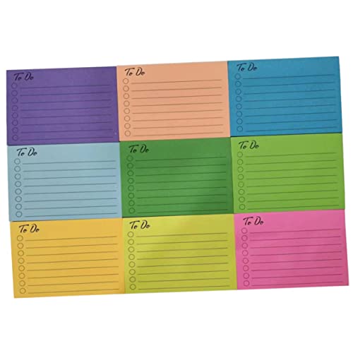 ARTIBETTER Kreative Haftnotizen Selbstklebende Notizzettel für Schule Büro Zuhause Praktische Memo Sticker für Tägliche Nutzung Starke Haftkraft und Vielseitig Einsetzbar von Artibetter