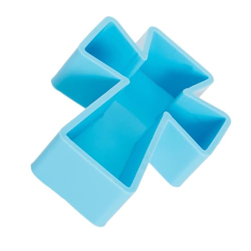 ARTIBETTER Kreuz Silikonform Gipsornamentform Duftkerze Silikonform Epoxid-tischform Form Für Teelichthalter Kerzenformen Aus Epoxidharz Kreative Moule-silikon Blau Kieselgel ARTIBETTER Kreuz Silikonform Gipsornamentform Duftkerze Silikonform Epoxid-tischform Form Für Teelichthalter Kerzenformen Aus Epoxidharz Kreative Moule-silikon Blau Kieselgel von Artibetter