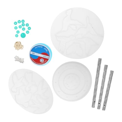 ARTIBETTER Kristall Epoxidform Form Windspielformen Silikonform Epoxidharz Bastelbedarf Anhänger Harzform Harzform Harz Halsketten Anhängerform Kunststoff von Artibetter