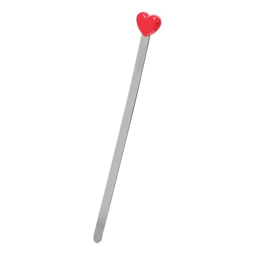 ARTIBETTER Liebe Lesezeichen Süße Lesezeichen Einzigartig Lesezeichen Für Buchliebhaber Bastelset Lesezeichen Aus Metall Zum Basteln Rot Galvanisiertes Kupfer von Artibetter