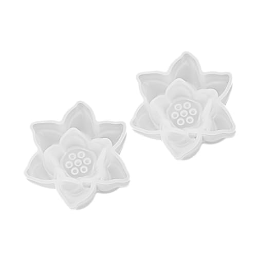 ARTIBETTER Lotus Silikonform für Diy Projekte Flexibles Gießwerkzeug für Epoxidharz und Handgemachte Dekorationen und Langlebig und Leicht zu Reinigen von Artibetter