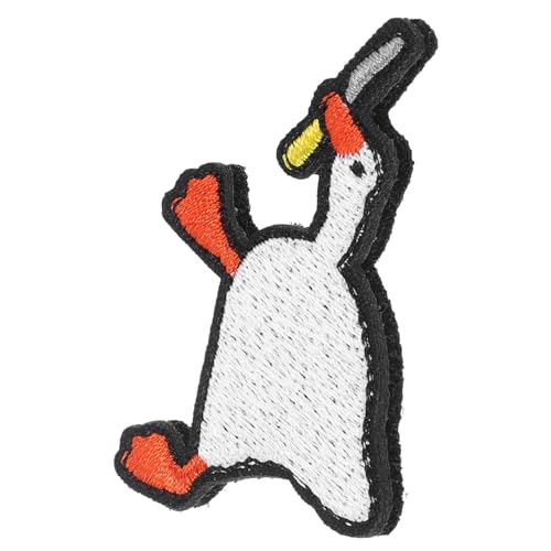 ARTIBETTER Lustiger Bestickter Applikations Patch Kleine Gans zum Aufbügeln für Kleidung Rucksäcke und Diy Projekte Dekoration von Jeans und Taschen Leicht und Kompakt Reparaturen und ARTIBETTER Lustiger Bestickter Applikations Patch Kleine Gans zum Aufbügeln für Kleidung Rucksäcke und Diy Projekte Dekoration von Jeans und Taschen Leicht und Kompakt Reparaturen und von Artibetter