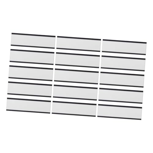ARTIBETTER Magnetischer Etikettenhalter Datenkartenhalter Magnetischer Regaletikettenhalter Magnetische Etikettenanhänger C Kanal von Artibetter