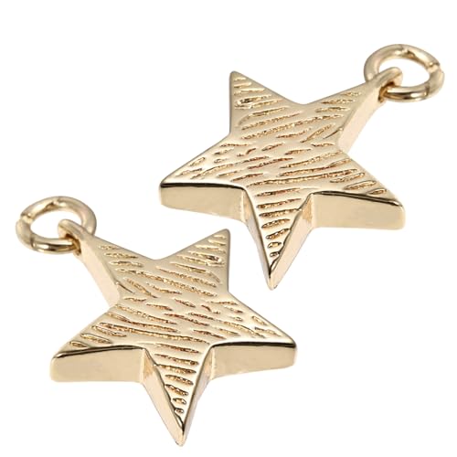 ARTIBETTER Magnetischer Schmuckverschluss für DIY Vergoldeter Fünfzackiger Stern Abnehmbarer Magnetverschluss für Armband und Halskette Installieren für Schmuckherstellung und Reparatur von Artibetter