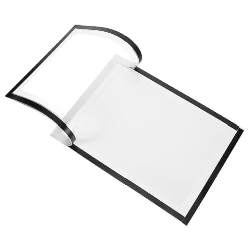 ARTIBETTER Mappe Aktenordner Kunstordner Mantel dokumentenaufbewahrung dokumentenordner Büroordner Ordner für wichtige Dokumente Zeitschriftenhalter fürs Büro Memo-Ordner Eisen Silver von Artibetter
