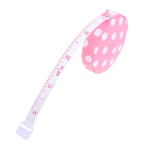 ARTIBETTER Maßband zum Nähen mini maßband Körpermaßband Kleidungsmaßband Maßband für Näharbeiten Maßband Brust Maßband maßschneidern Taillenmaßband Maßband für Kleidung Polyester Rosa von Artibetter