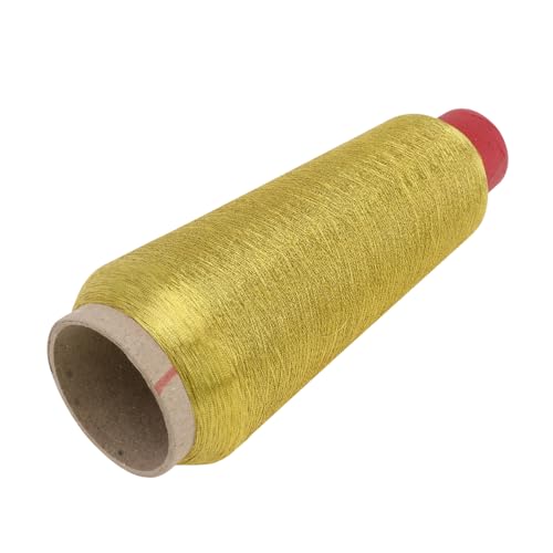 ARTIBETTER Metallic Maschinenstickgarn Yards Spule Gold Nähfaden für Maschinenstickerei Quilten und Bastelprojekte Reißfest und Langlebig für Arbeiten von Artibetter