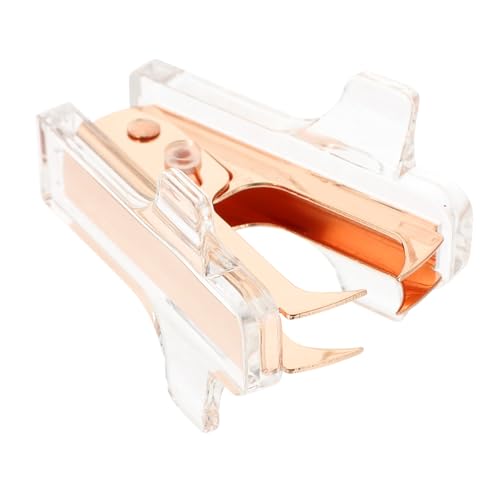 ARTIBETTER Mini Heftklammerentferner Handheld Stapler Remover für Büro und Schule Tragbares Werkzeug für Einfache Klammerentfernung Kompaktes Design Roségold Effizientes von Artibetter