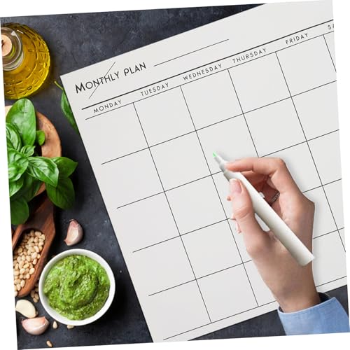 ARTIBETTER Monatlicher Zeitplaner Notizblock Übersichtlicher Monatsplaner für Arbeit und Studium Einfacher Tischkalender zur Zeitverwaltung als für Freunde und Familie ARTIBETTER Monatlicher Zeitplaner Notizblock Übersichtlicher Monatsplaner für Arbeit und Studium Einfacher Tischkalender zur Zeitverwaltung als für Freunde und Familie von Artibetter