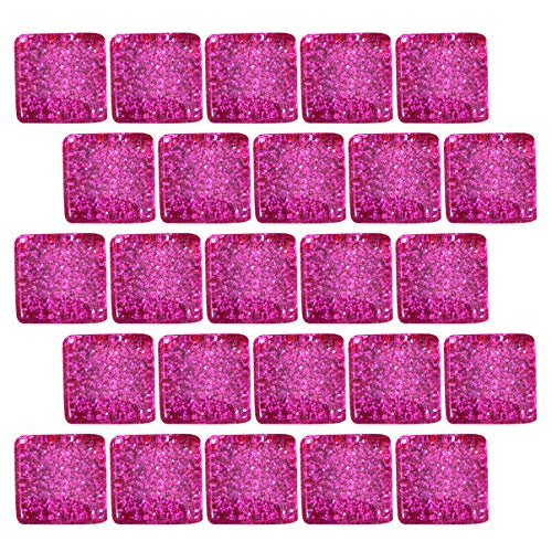 ARTIBETTER Mosaik Glitter für Diy Bastelprojekte Handgemachte Kunstmaterialien für Geeignet für Bilderrahmen Tassen und Blumentöpfe Rosafarbenes Design für Kreative Bastelideen von Artibetter