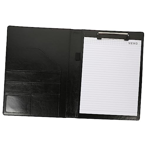 ARTIBETTER Multi Funktionaler PU Ordner für Dokumente Verträge und Karten Schwarz für Büro Schule und Konferenzen mit Mehreren Fächern zur Organisation von Unterlagen und Zubehör ARTIBETTER Multi Funktionaler PU Ordner für Dokumente Verträge und Karten Schwarz für Büro Schule und Konferenzen mit Mehreren Fächern zur Organisation von Unterlagen und Zubehör von Artibetter