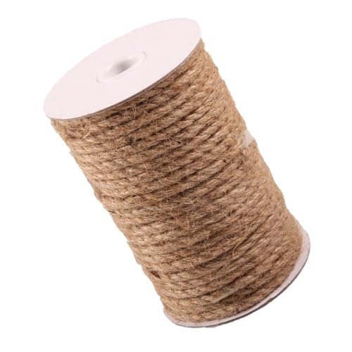 ARTIBETTER Natürliche Jute Schnur Robuste Bastelkordel für Garten Verpacken DIY Handwerk Vielseitig Verwendbares Starkes Juteseil für Bündeln und Dekorationen von Artibetter