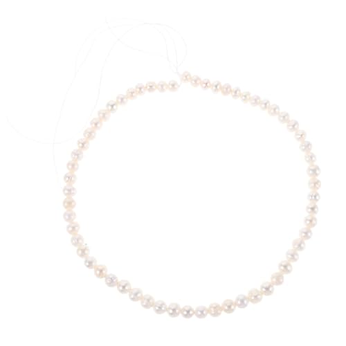 ARTIBETTER Natürliche Süßwasserperlen Weiß Perlenkette für Schmuckherstellung Gleichmäßig Große Perlenschnur für DIY Halsketten Armbänder und Dekorationen Vielseitige Bastelperlen für Damen ARTIBETTER Natürliche Süßwasserperlen Weiß Perlenkette für Schmuckherstellung Gleichmäßig Große Perlenschnur für DIY Halsketten Armbänder und Dekorationen Vielseitige Bastelperlen für Damen von Artibetter