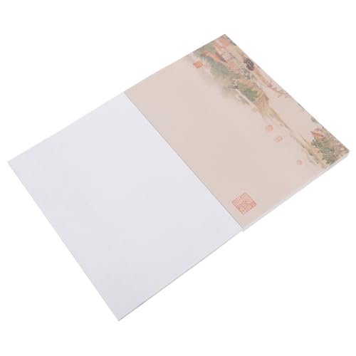 ARTIBETTER Notizblock Chinesischer Stil Druck Notizblock Haftnotizen DIY für Planung Bürobedarf von Artibetter