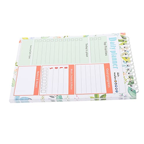 ARTIBETTER Notizblock Planer Notizbilder Spiral- Tägliches Notizbuch Undatiert Gebunden Organisatoren Listen Planungsunterlagen Seitenreiter Lebensmittelliste Planen Sie Notizblöcke Papier ARTIBETTER Notizblock Planer Notizbilder Spiral- Tägliches Notizbuch Undatiert Gebunden Organisatoren Listen Planungsunterlagen Seitenreiter Lebensmittelliste Planen Sie Notizblöcke Papier von Artibetter