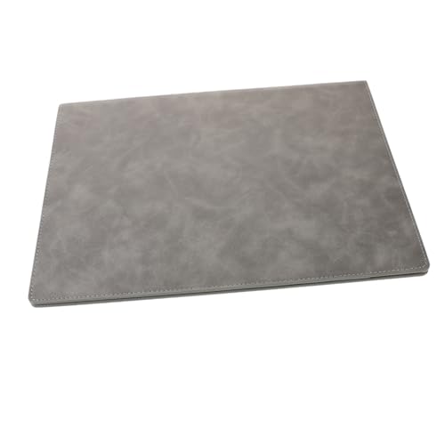 ARTIBETTER Ordner aus Leder Bürobedarf Datei Dokumentenordner Bürozubehör Binderordner Bankboxen kreditkartenhalter credit card holder Signaturmappe ordnee Heft Portfolio-Organizer Pu Grey von Artibetter