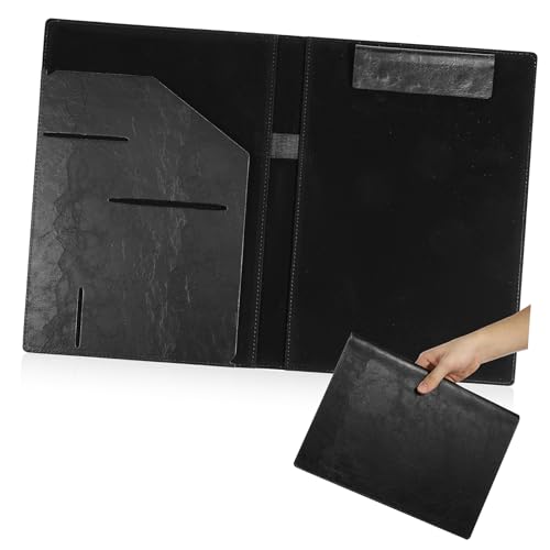 ARTIBETTER Ordnerschiene Business Notizbuch Organizer Ästhetischer Bürobedarf Notizblockhalter Lebenslauf Ordner Visitenkartenordner Dokumenten Organizer Folio Ordner Organizer von Artibetter