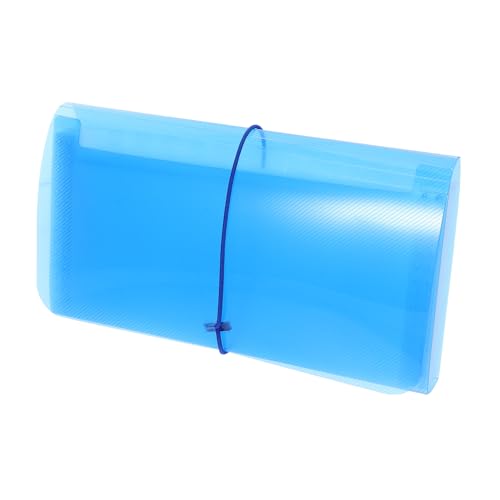 ARTIBETTER Organ Pack Ordner Quittungsordner Aufbewahrungsschlüssel Fächermappe Organizer Ordner Rechnungen Organizer Akkordeon Ordner Ordner Ordner Blau von Artibetter