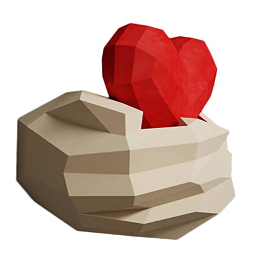 ARTIBETTER Origami Papier Diy Handgefertigter Herz Wanddeko für Kreative Bastelprojekte für Erwachsene Anleitung und Farblich Gestalteten Modellen ARTIBETTER Origami Papier Diy Handgefertigter Herz Wanddeko für Kreative Bastelprojekte für Erwachsene Anleitung und Farblich Gestalteten Modellen von Artibetter