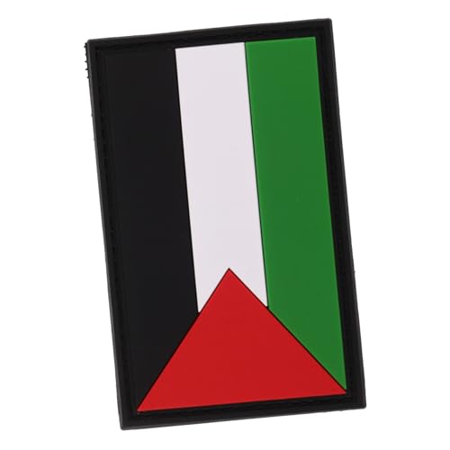 ARTIBETTER Palästina Flagge PVC Aufnäher Klein Besticktes Armband Abzeichen für Rucksäcke Jacken Hüte Vielseitiger Outdoor Patch Modisches Accessoire Robust und Komfortabel ARTIBETTER Palästina Flagge PVC Aufnäher Klein Besticktes Armband Abzeichen für Rucksäcke Jacken Hüte Vielseitiger Outdoor Patch Modisches Accessoire Robust und Komfortabel von Artibetter