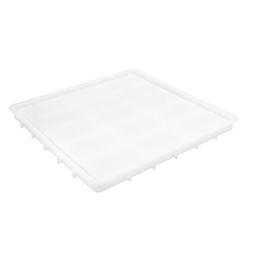 ARTIBETTER Palettenform die Silikonform Gießform aus Silikon Silikonformen für Tabletts Schmuckhalter Form formt Silikon Aufbewahrungsform Tablett für Silikonformen Schalenform Kieselgel Weiß von Artibetter