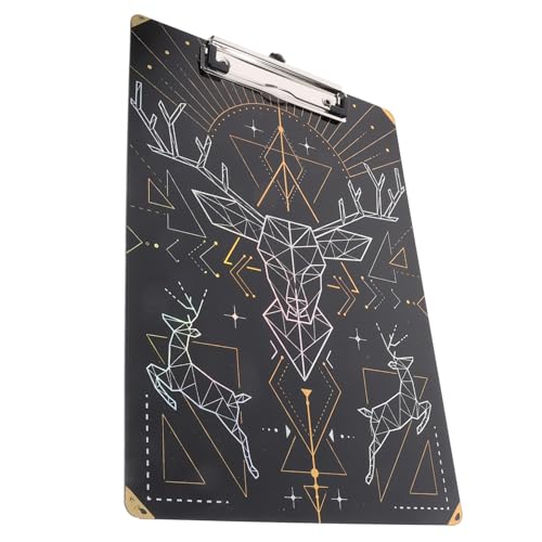 ARTIBETTER Papier Büro-Schreibtafel Büro-Klemmbrett mit Multifunktions-Klemmbrett buchstabentafel schreibtsichunterlagen büromappe Dokumentclip Aufbewahrungsklammern für Dokumente Acryl Black ARTIBETTER Papier Büro-Schreibtafel Büro-Klemmbrett mit Multifunktions-Klemmbrett buchstabentafel schreibtsichunterlagen büromappe Dokumentclip Aufbewahrungsklammern für Dokumente Acryl Black von Artibetter