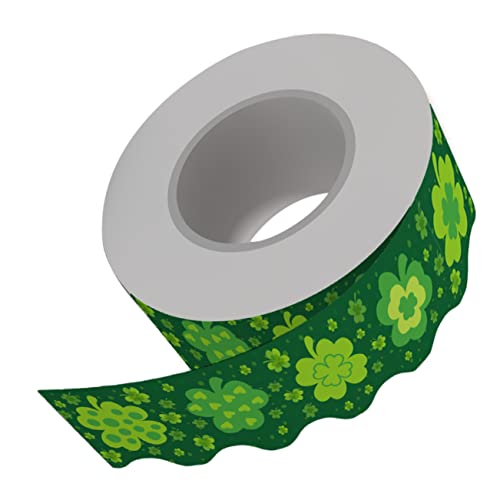 ARTIBETTER Patrick Day Bordüre Kleeblatt für Pinnwand Frühlingsdekoration für Klassenzimmer für Fenster Türen und Whiteboards ARTIBETTER Patrick Day Bordüre Kleeblatt für Pinnwand Frühlingsdekoration für Klassenzimmer für Fenster Türen und Whiteboards von Artibetter